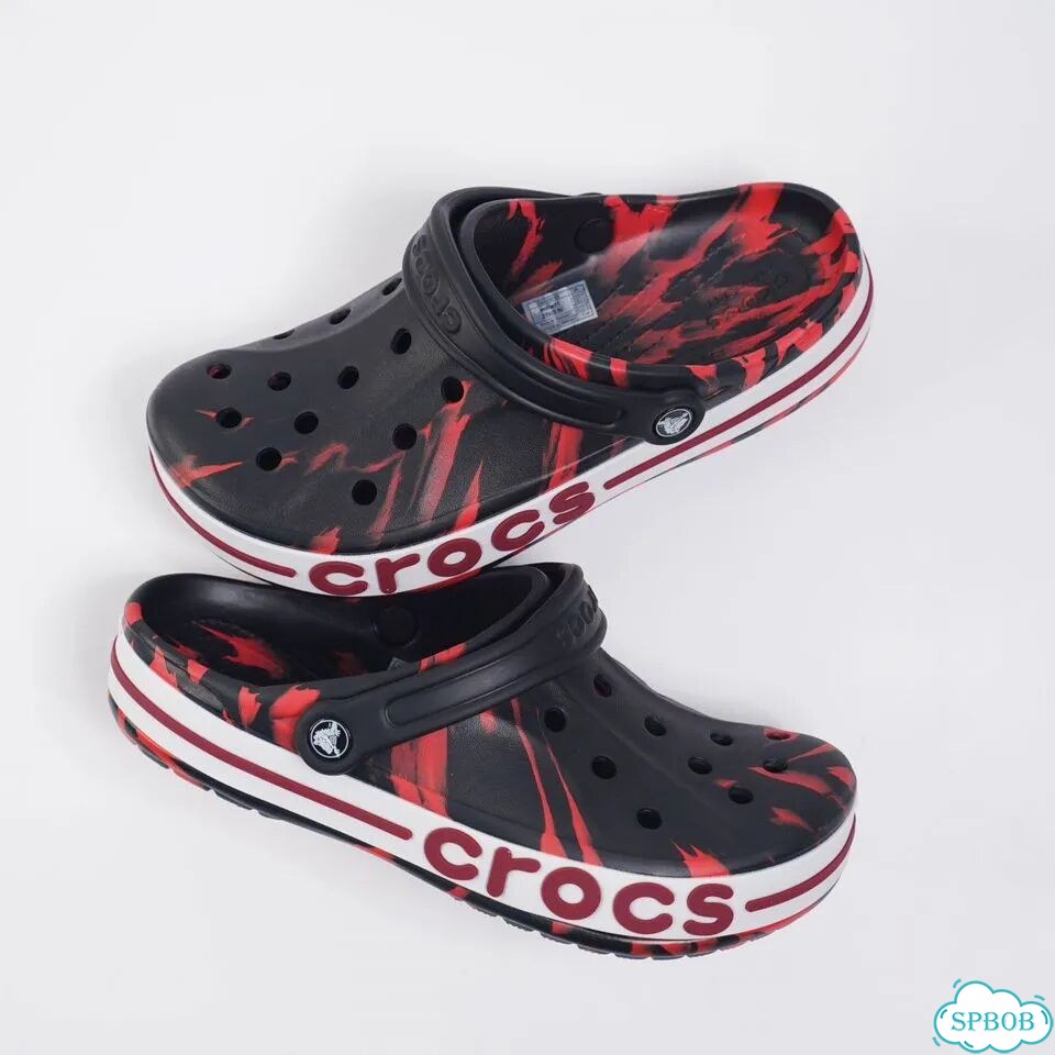 Crocs Classic Clog Black Red фото 1