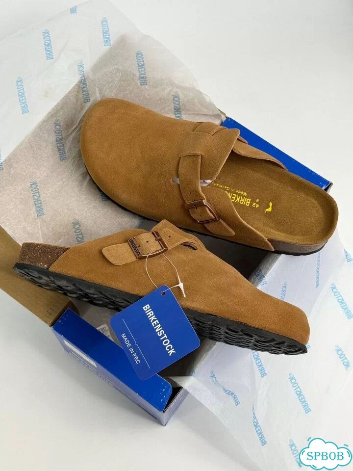 Birkenstock Boston Brown фото 1