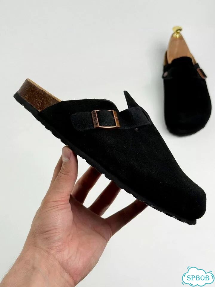 Birkenstock Boston Black фото 2