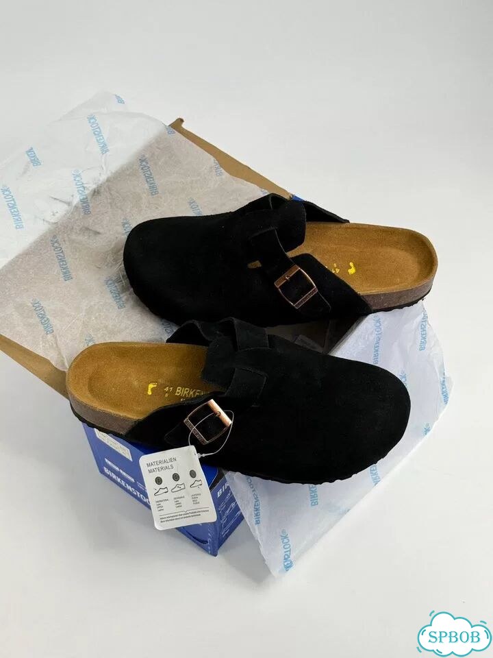 Birkenstock Boston Black фото 8