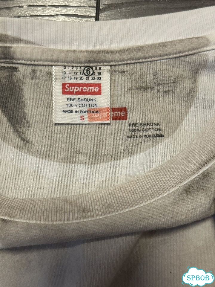 Футболка supreme maison margiela фото 2