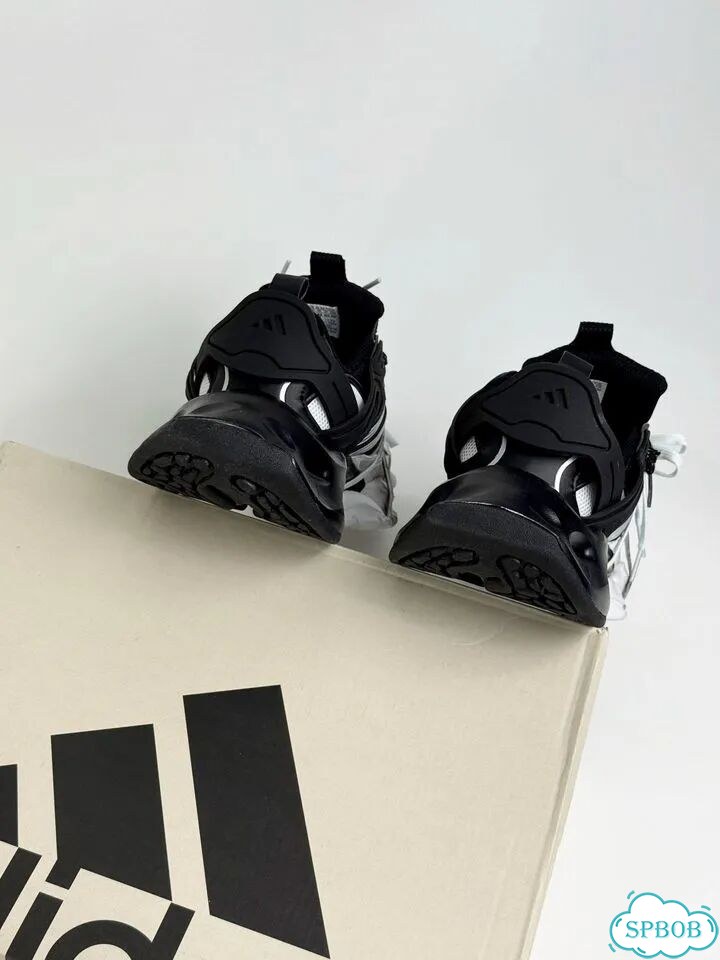 Adidas XLG Runner Deluxe Black White фото 6