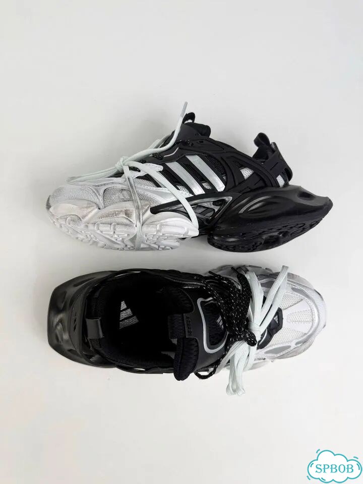 Adidas XLG Runner Deluxe Black White фото 7