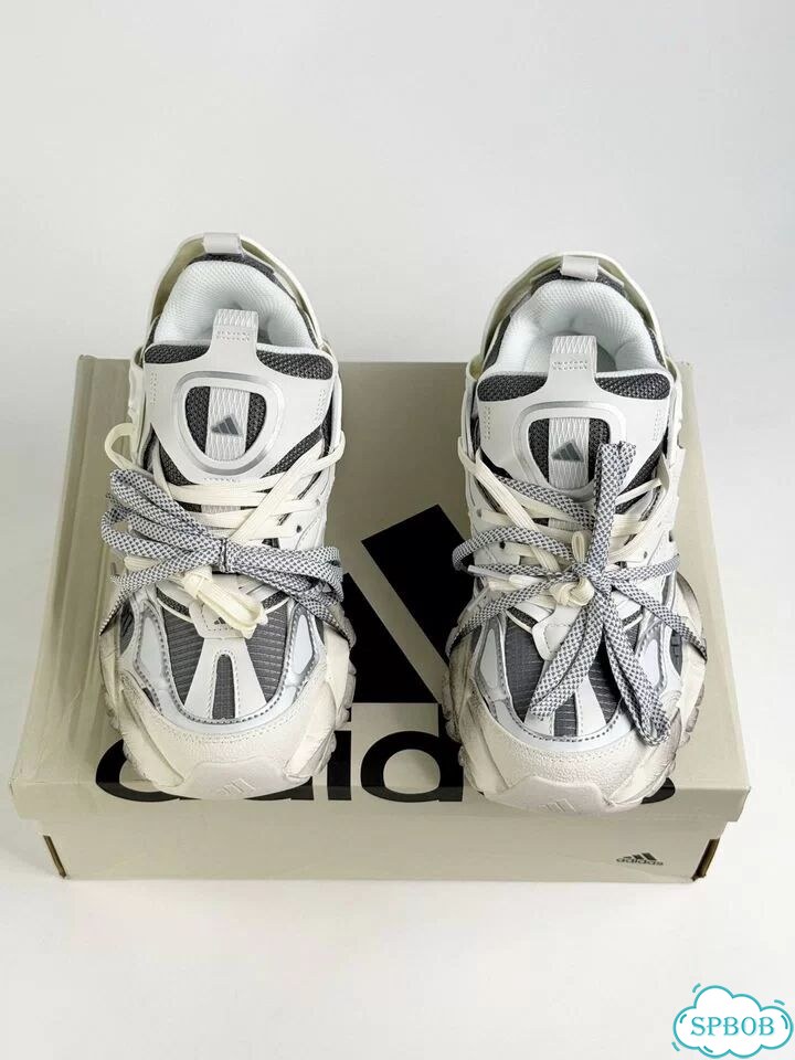 Adidas XLG Runner Deluxe White Grey фото 1
