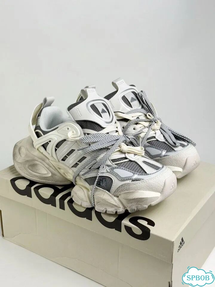 Adidas XLG Runner Deluxe White Grey фото 6