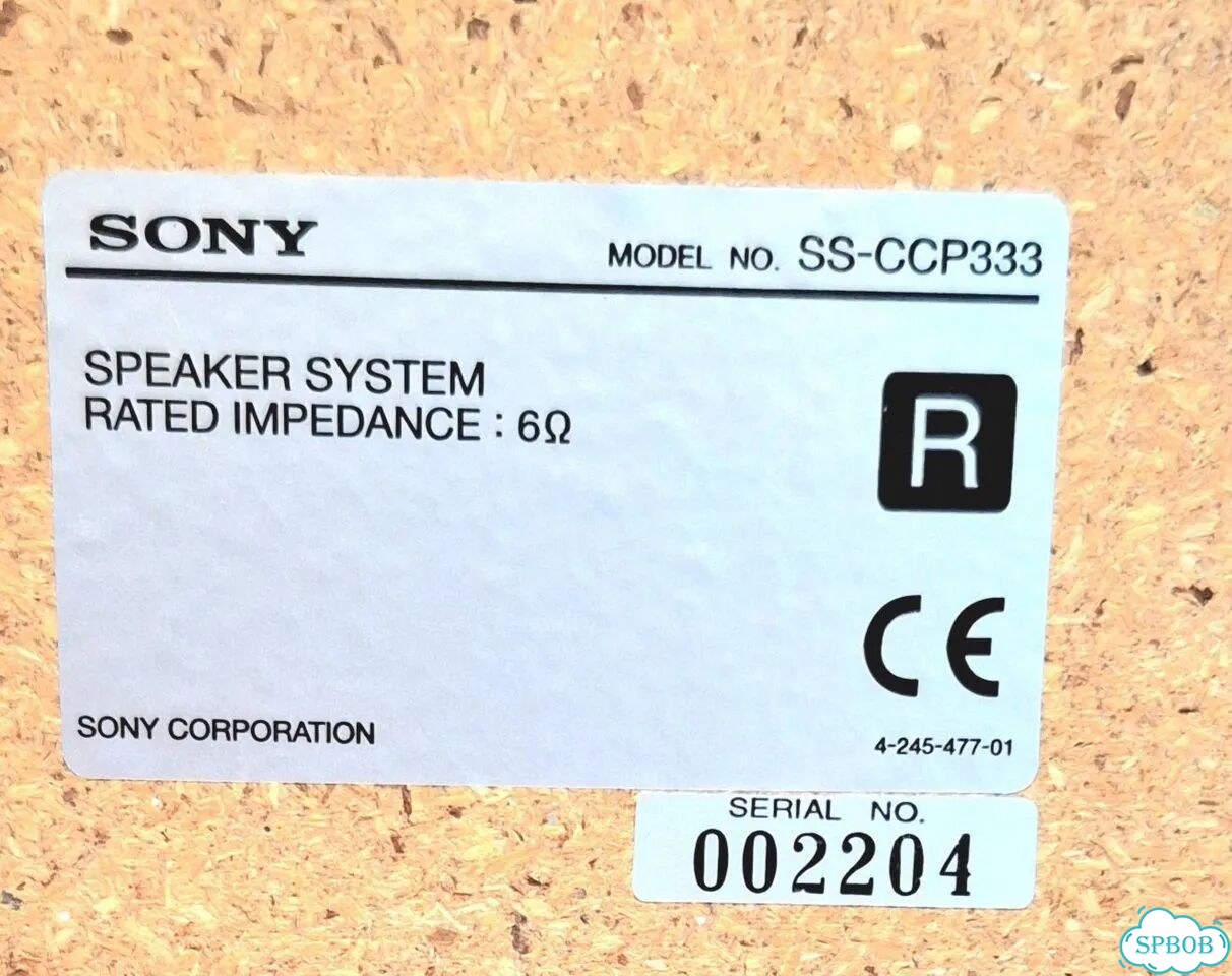 Акустические колонки sony ss-ccp333 фото 3