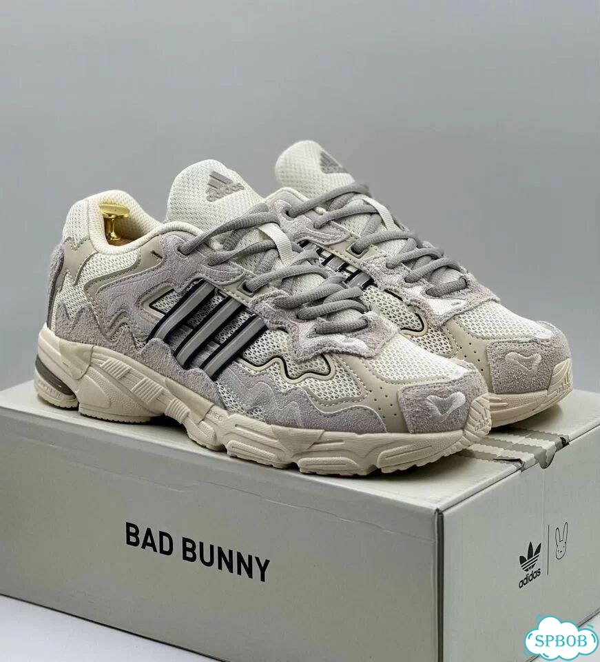 Adidas Response CL & Bad Bunny Cream Grey фото 7