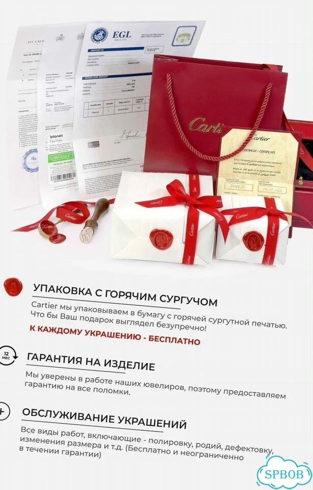 Обручальное кольцо Cartier Amour жёлтое CA-75649 фото 5