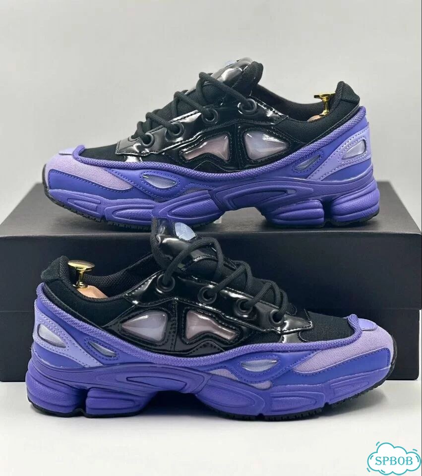 Adidas Raf Simons Ozweego 3 Black Purple фото 3