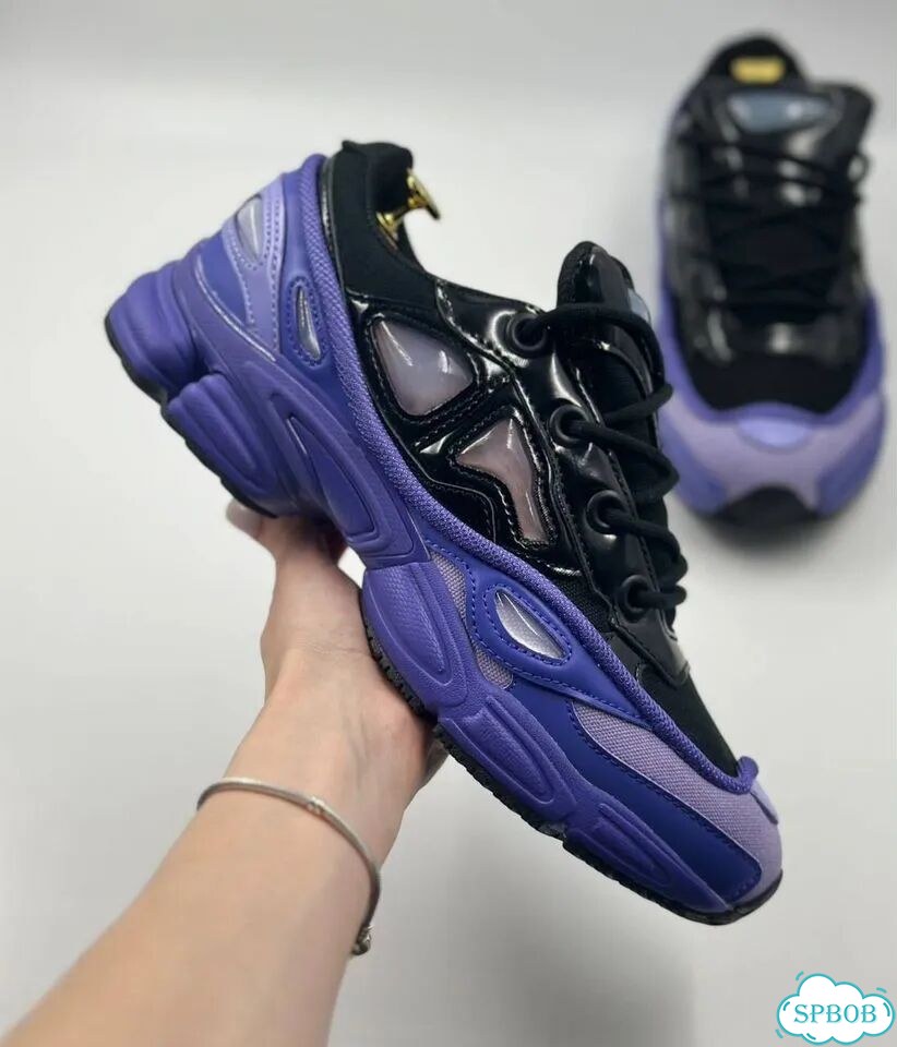 Adidas Raf Simons Ozweego 3 Black Purple фото 7