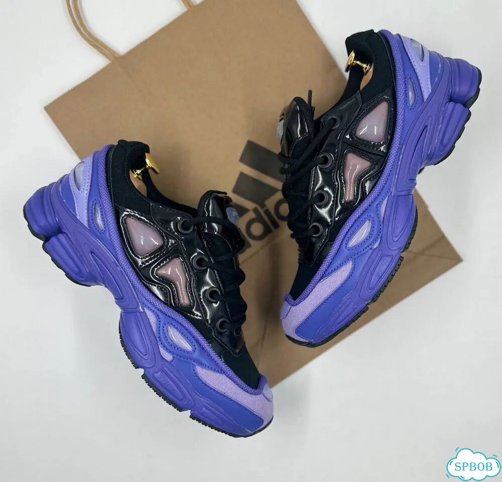 Adidas Raf Simons Ozweego 3 Black Purple фото 8