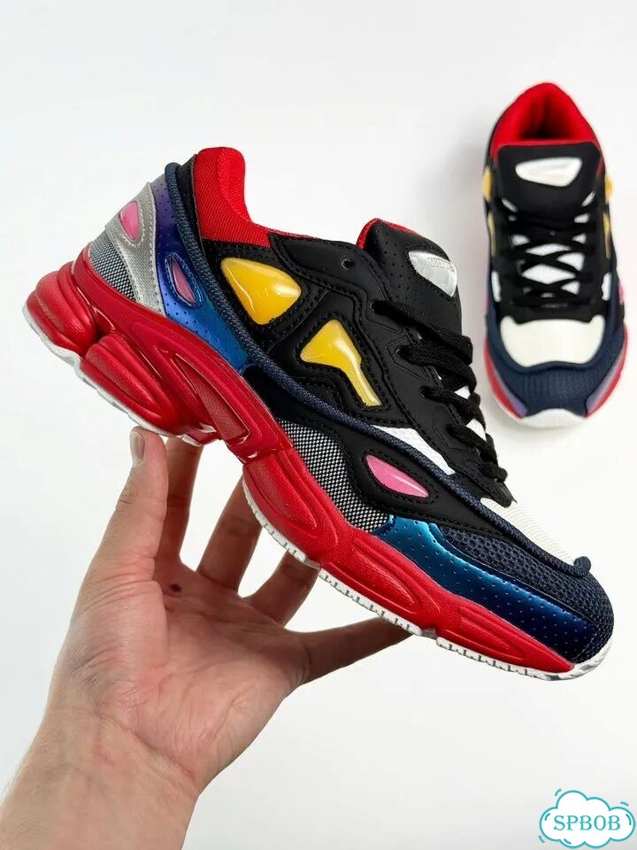 Adidas RAF Simons Ozweego 2 Black Red фото 8