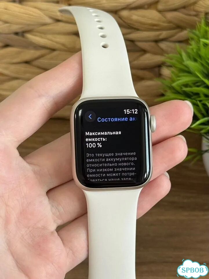 Apple Watch SE 2 (2024) 40 mm Starlight S/M фото 3