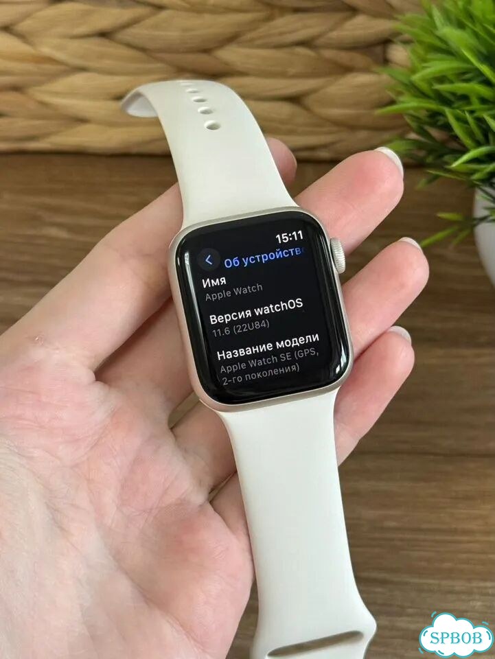 Apple Watch SE 2 (2024) 40 mm Starlight S/M фото 4