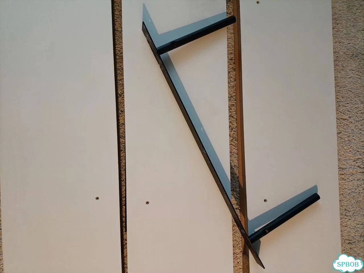 Полка настенная IKEA lack 110см фото 3