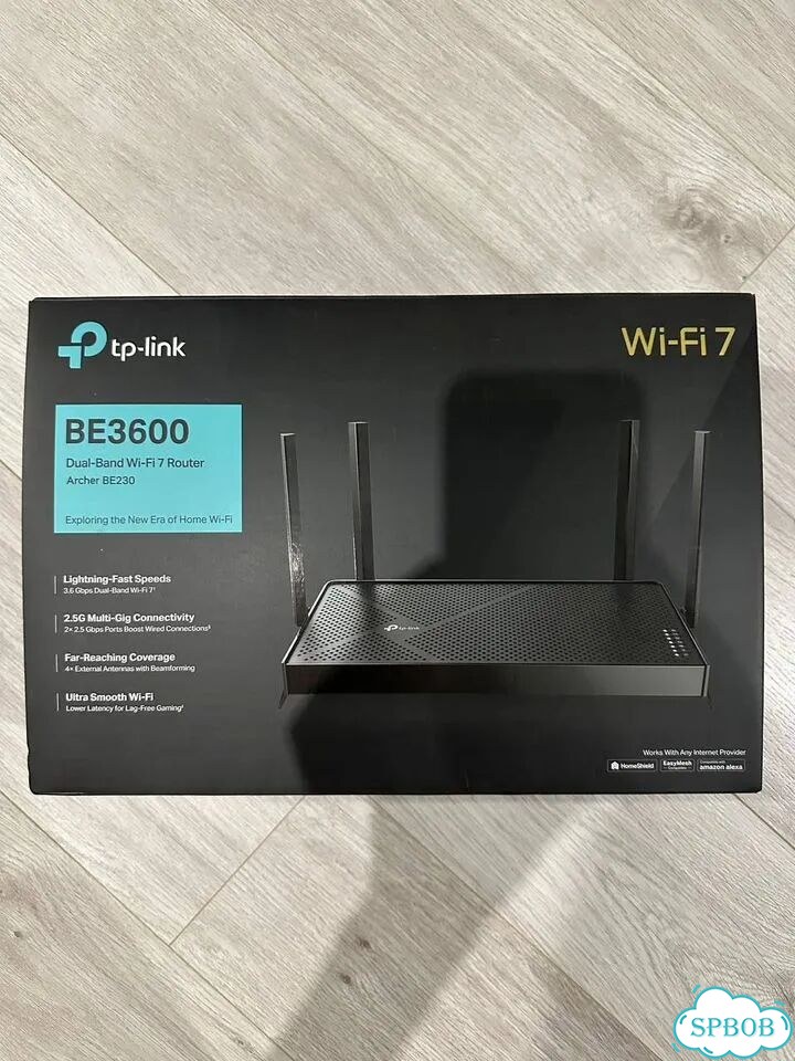 Wi-Fi 7 роутер TP-Link Archer BE230 / BE3600 фото 1