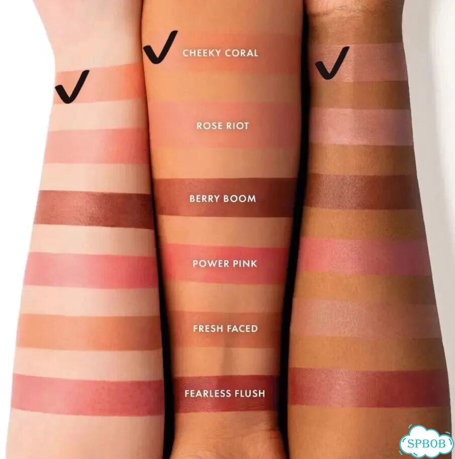 Жидкие румяна iconic London Blush Cheeky Coral фото 4