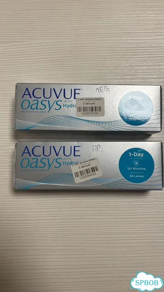 Линзы acuvue oasys 1 day фото 1