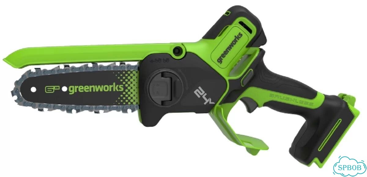 Мини пила аккумуляторная Greenworks GD24CS15 фото 1