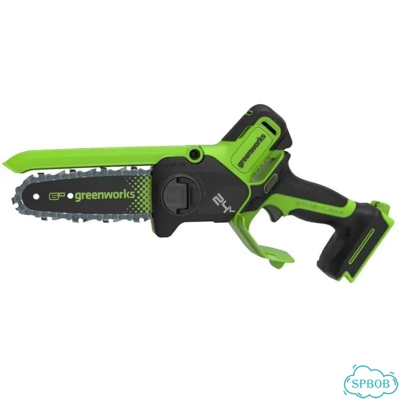 Мини пила аккумуляторная Greenworks GD24CS15 фото 6