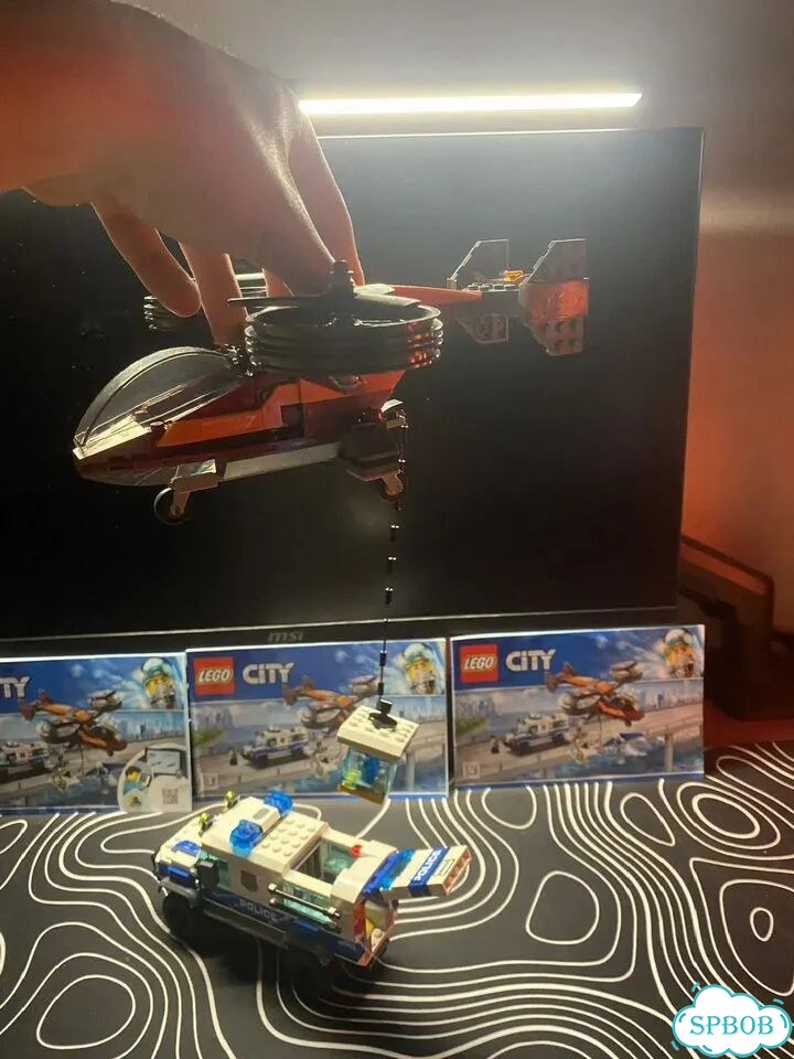 Конструктор lego City 60209 400 деталей фото 3