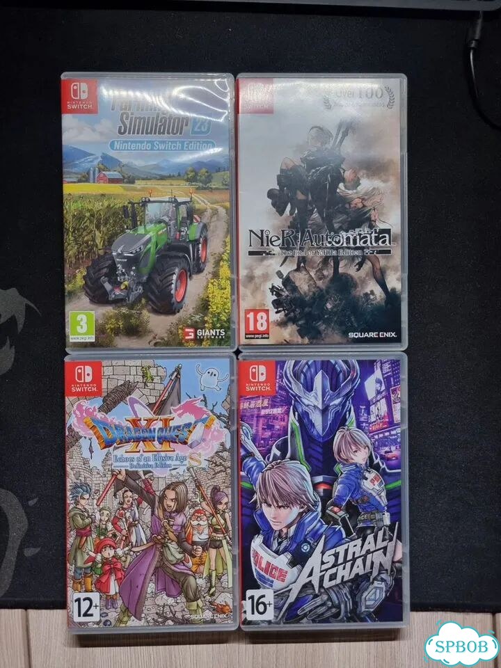 Nintendo switch картриджи фото 5
