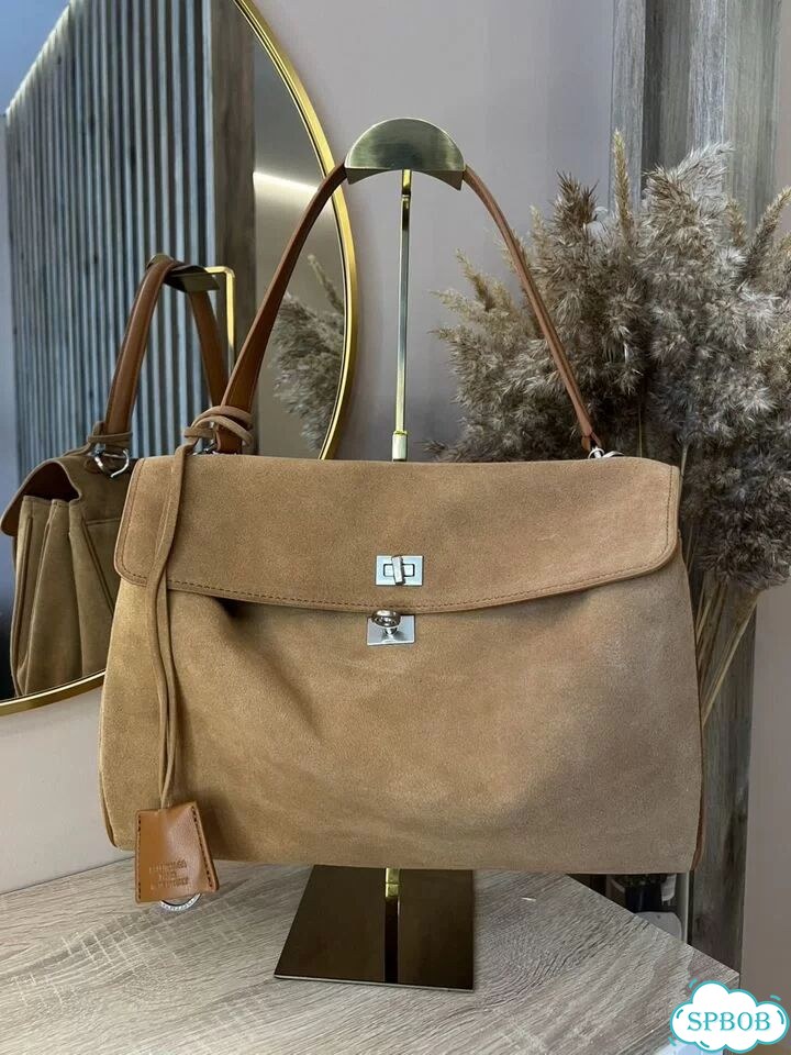 Сумка balenciaga замша в наличии фото 2