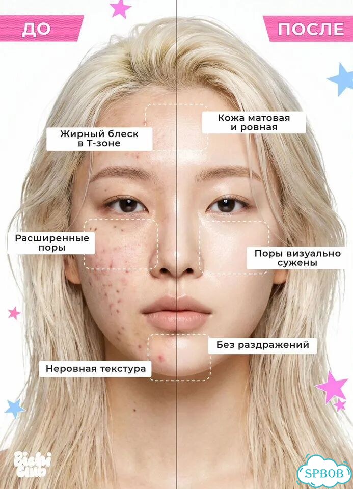 Сыворотка для сужения пор с кислотами skin1004 фото 2