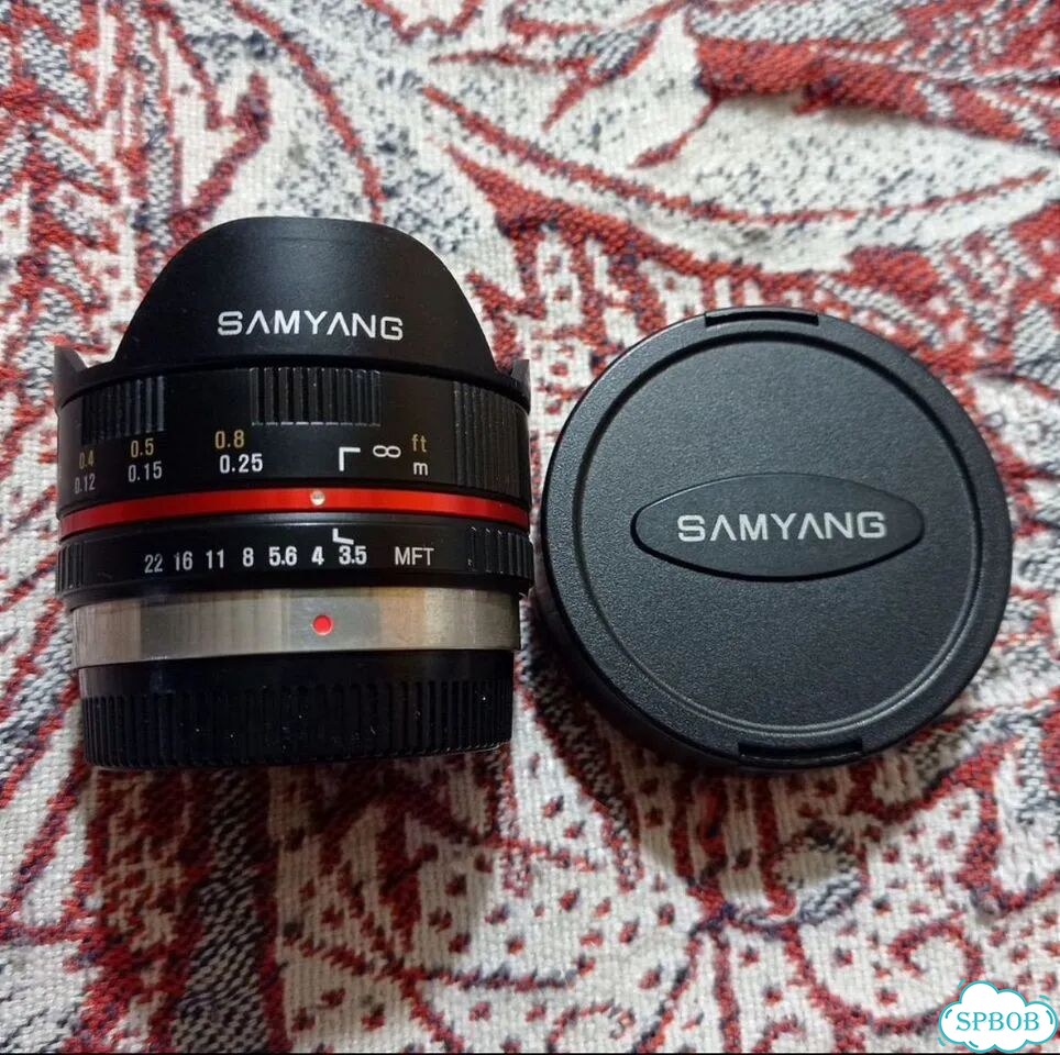Обьектив Samyang 7.5mm f/3.5 MFT фото 1