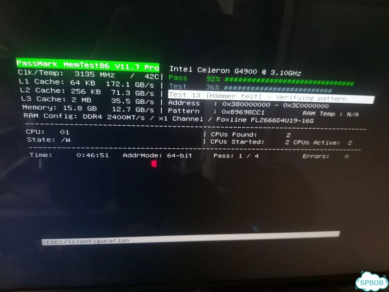 FoxLine DDR4 16G 2666 CL19 фото 3