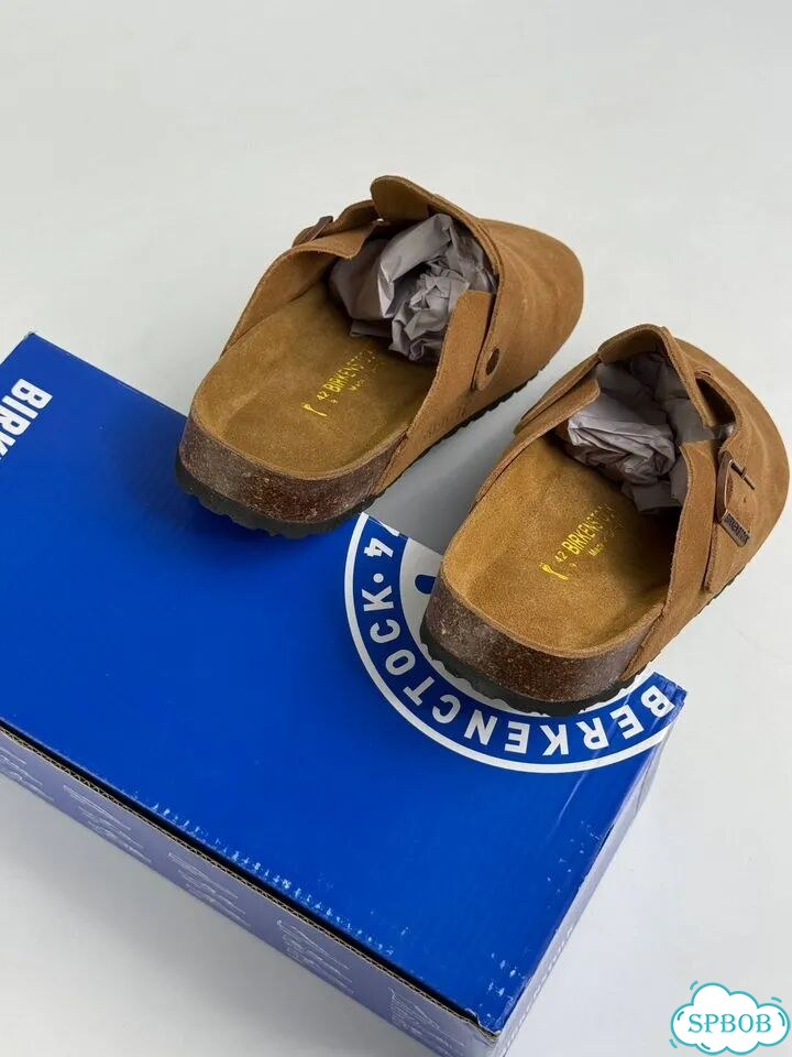 Birkenstock Boston Brown фото 1