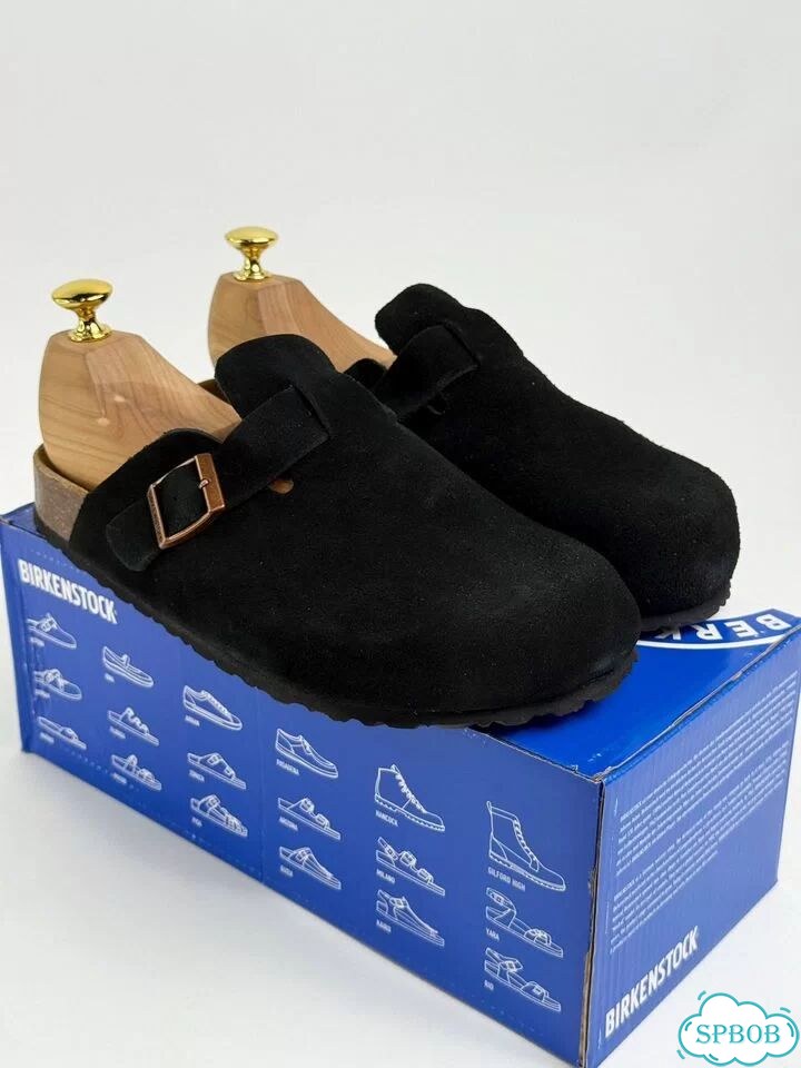 Birkenstock Boston Black фото 2