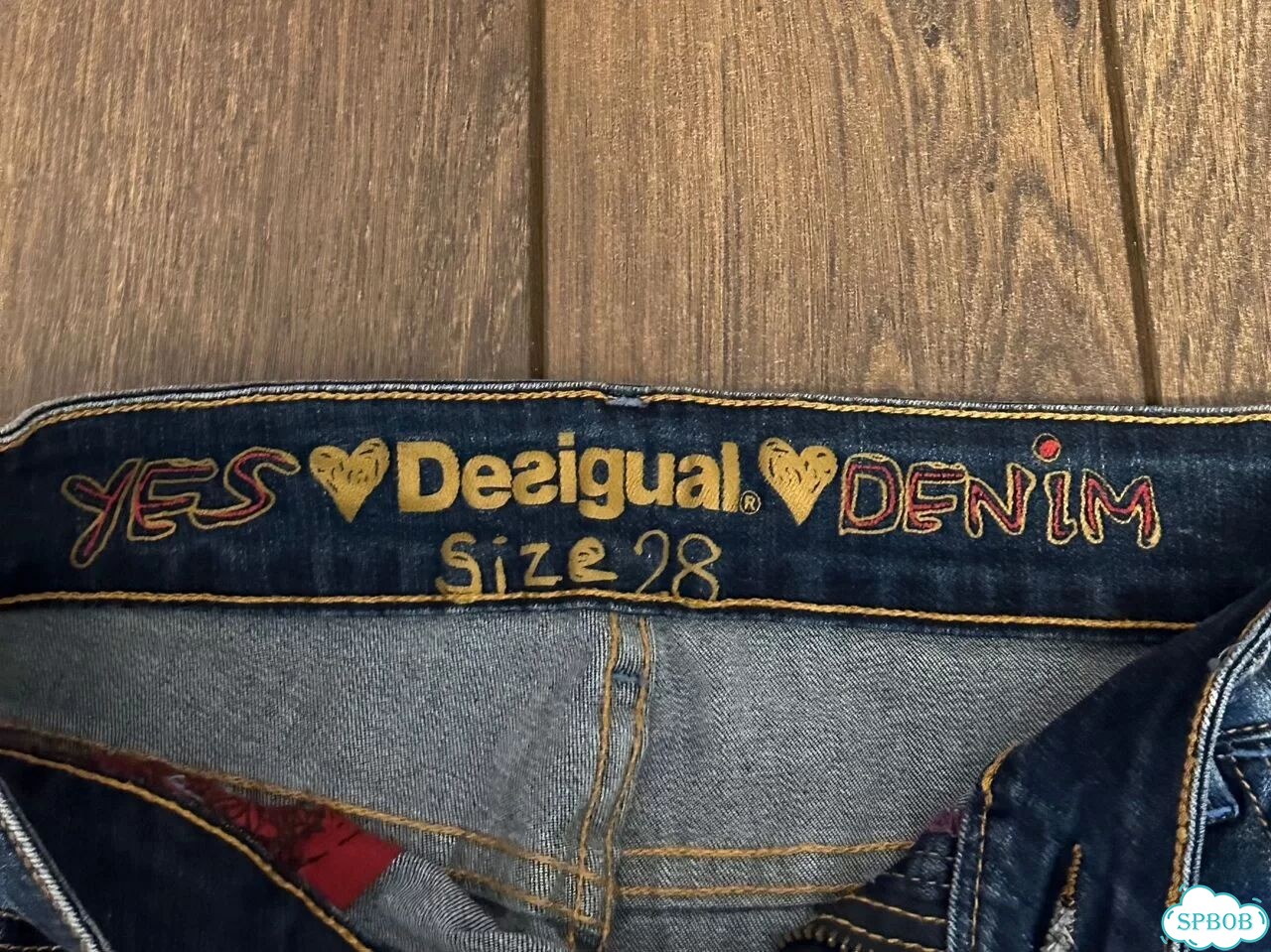 Скинни джинсы desigual оригинал y2k фото 6