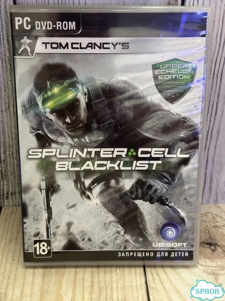 Диск с игрой Splinter Cell Blacklist для пк лиценз фото 1