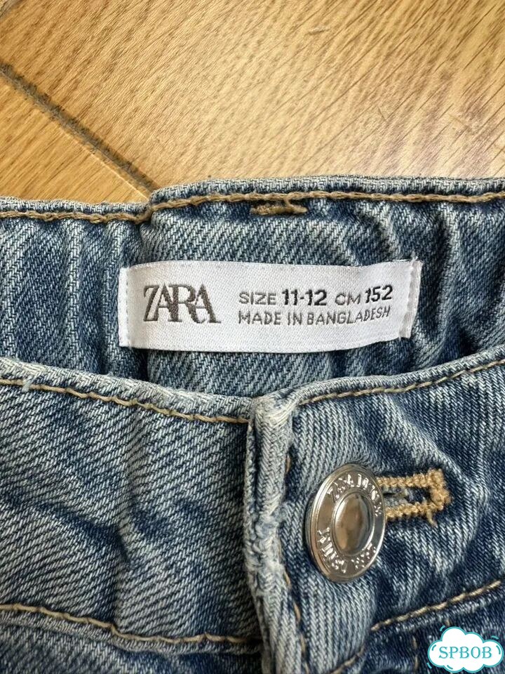 Джинсы zara для девочки 11-12 (152) фото 3