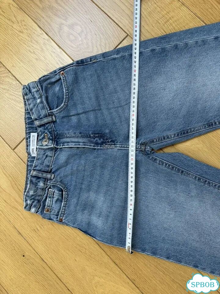 Джинсы zara для девочки 11-12 (152) фото 8