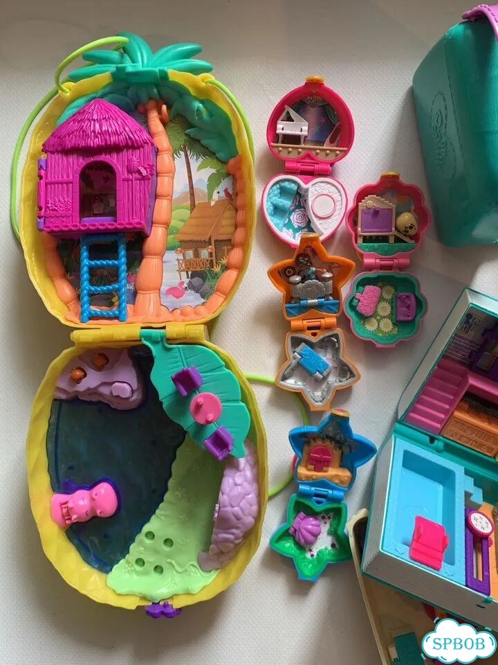 Polly pocket игрушки набор фото 6