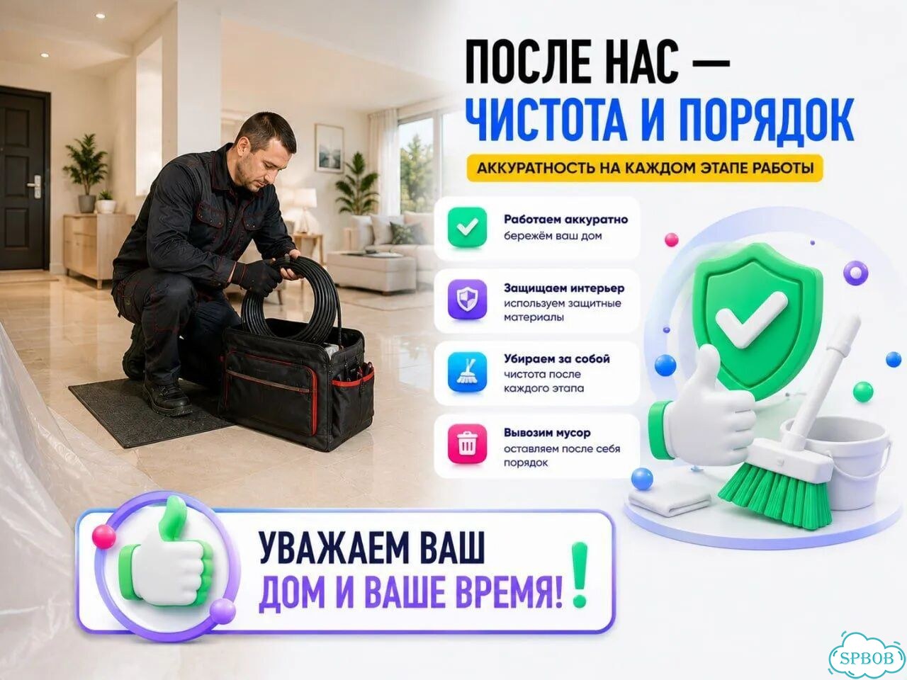 Прочистка канализации. Устранение засоров фото 3