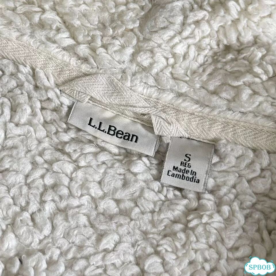 L.L.Bean Sherpa Lined S/M Утепленное худи фото 9