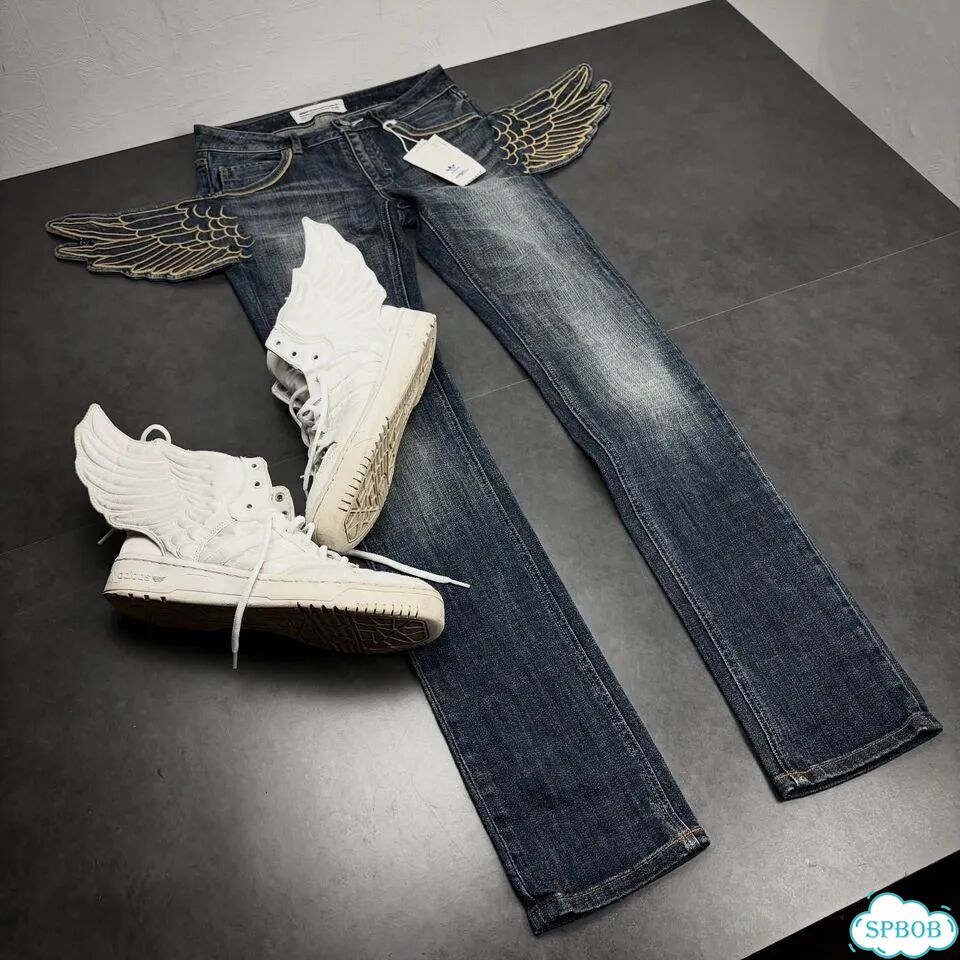 Adidas x Jeremy Scott джинсы wings фото 4