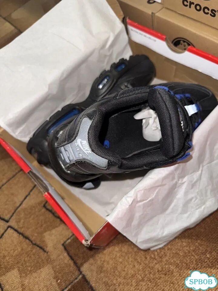 Nike Air Max 96 Black Blue 40-45 фото 5