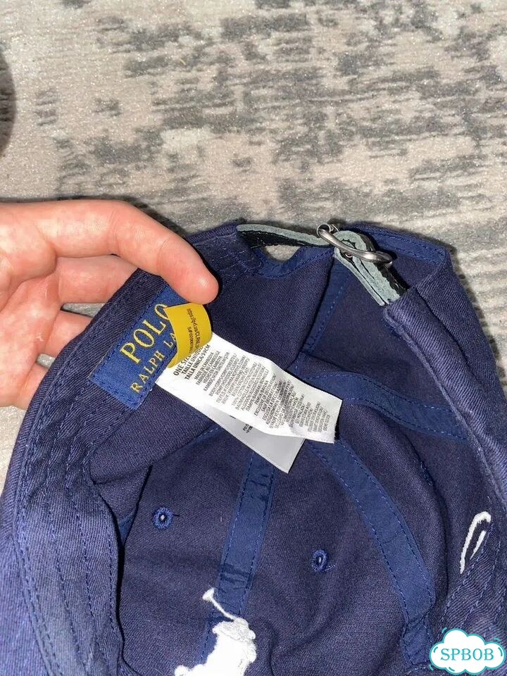 Кепка polo ralph lauren синяя фото 4