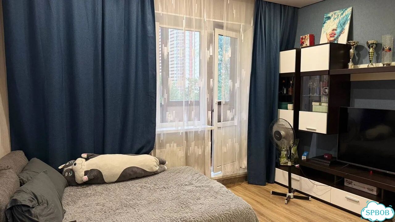1-к. квартира, 38,5 м², 6/16 эт. фото 9
