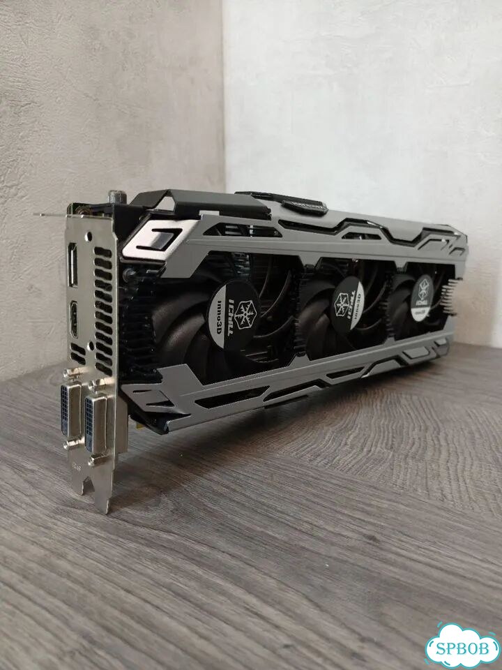 Видеокарта GTX 1070Ti 8GB inno3D ichill X3 фото 2