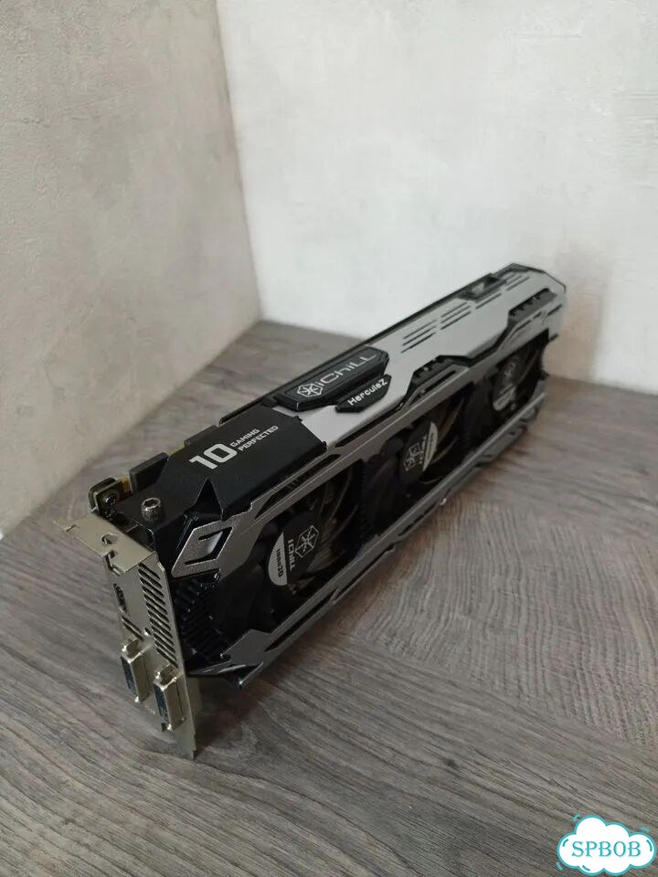 Видеокарта GTX 1070Ti 8GB inno3D ichill X3 фото 4