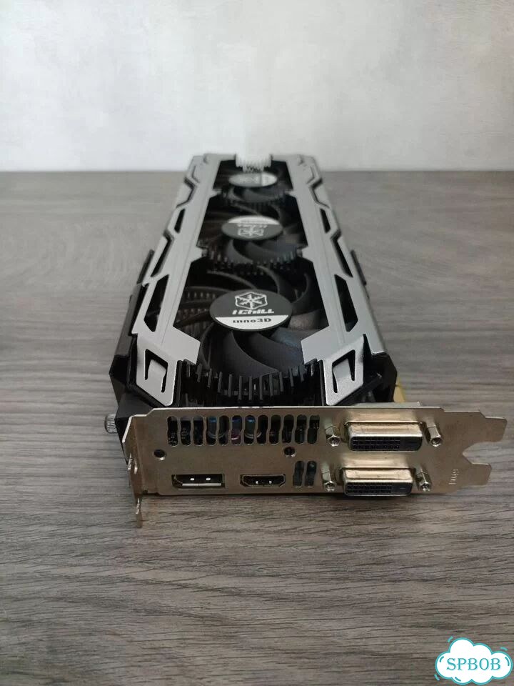 Видеокарта GTX 1070Ti 8GB inno3D ichill X3 фото 5