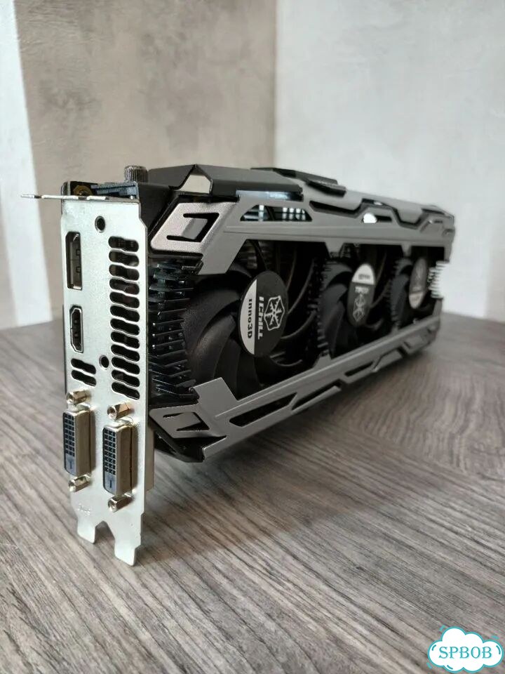 Видеокарта GTX 1070Ti 8GB inno3D ichill X3 фото 7