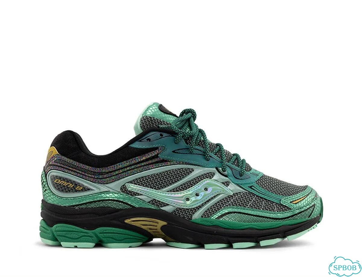 Saucony Pro Grid 9 Number Green фото 5