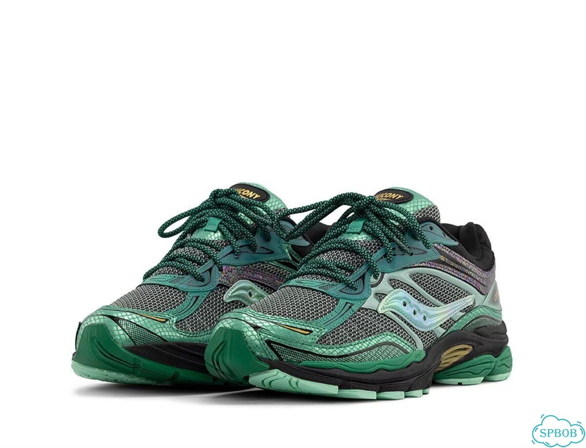 Saucony Pro Grid 9 Number Green фото 6