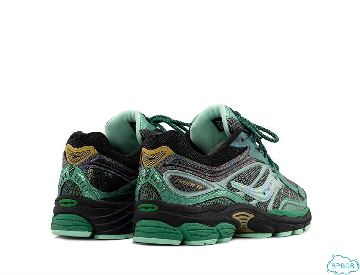 Saucony Pro Grid 9 Number Green фото 8